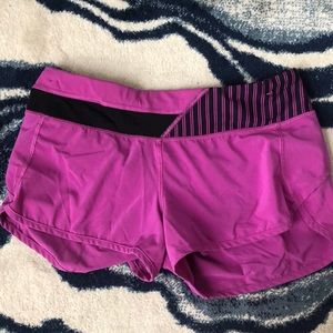 Purple Lululemon Shorts